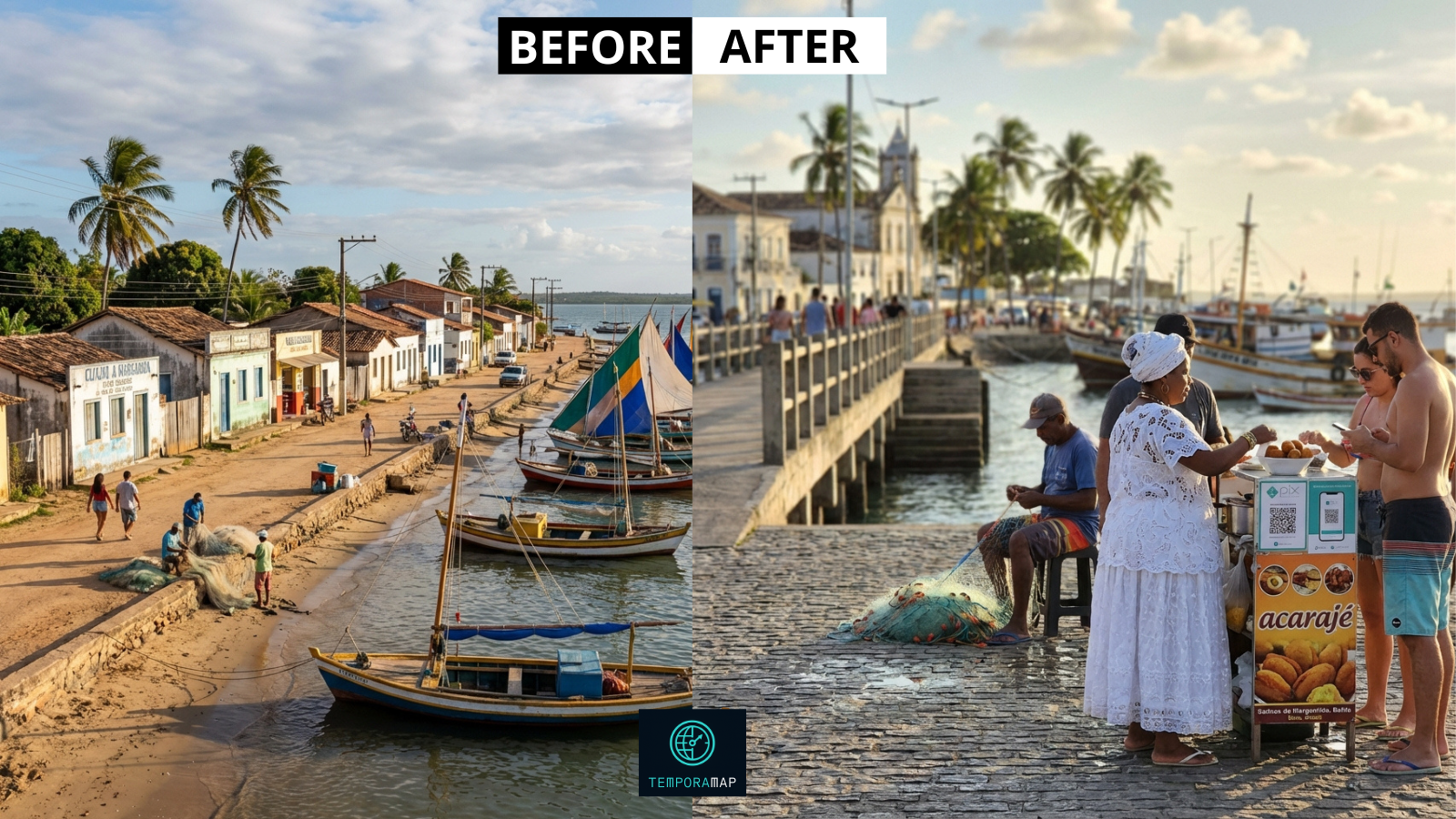 Before and After - Brazilian Scene